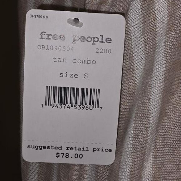 NWT - Free People Between the Lines Dress Size Small - Picture 2 of 5